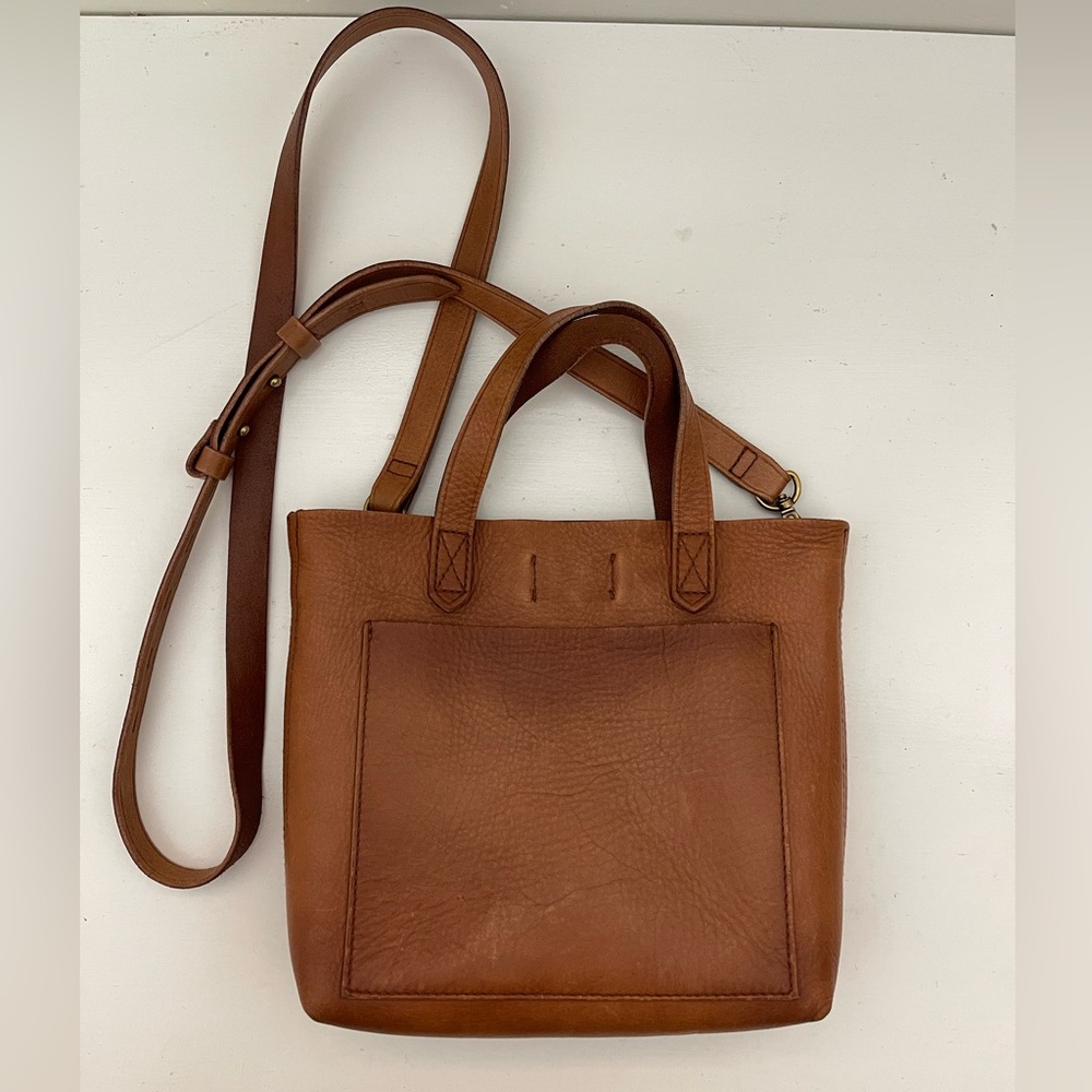 Madewell leather transport cross body small